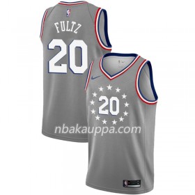 Philadelphia 76ers Markelle Fultz 20 2018-19 Nike City Edition Harmaa Pelipaidat Swingman - Miesten